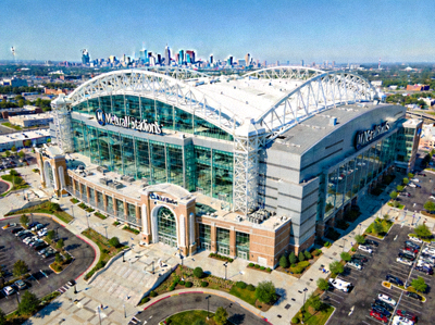 大都会人寿体育场外观